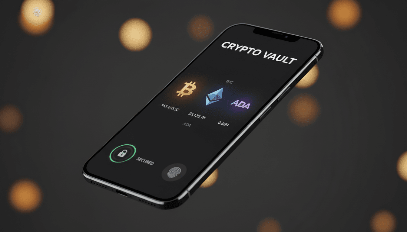 Cryptocurrency wallet interface showcasing digital asset management